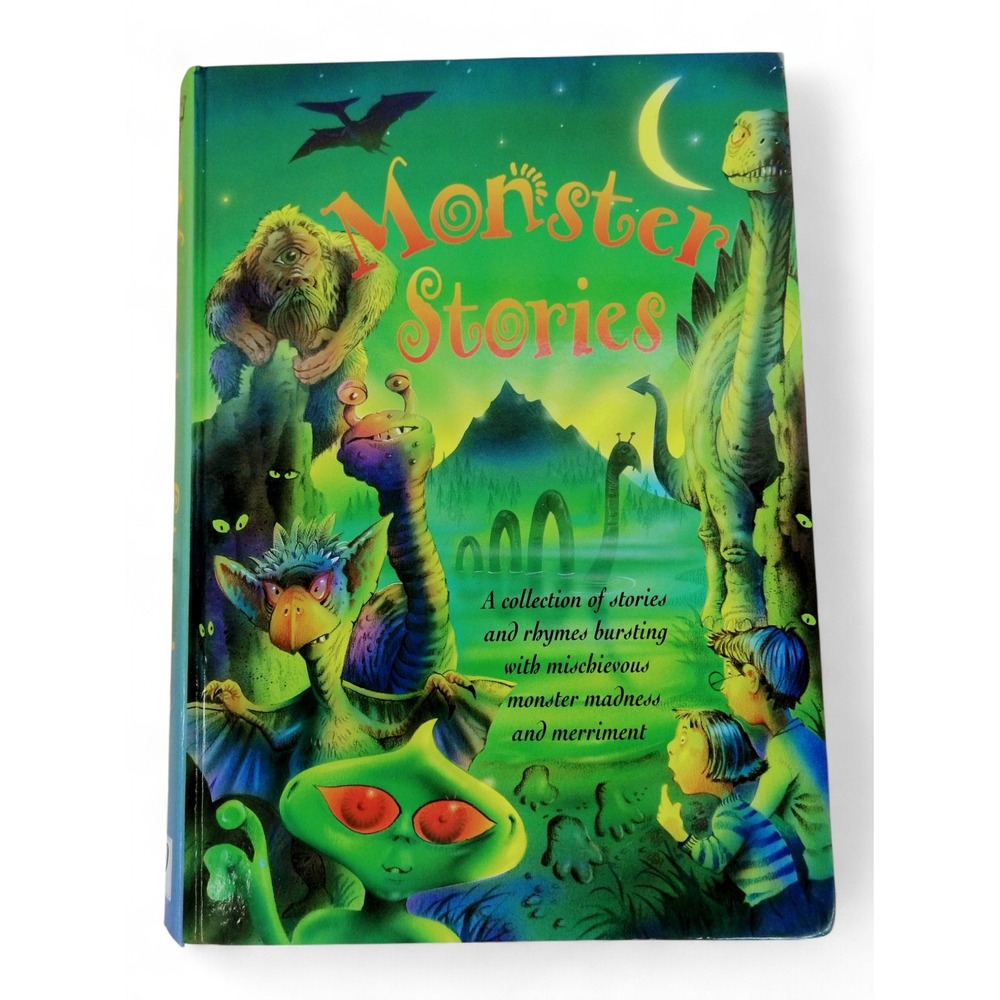 Monster Stories 2001 Illustrated Kids Book (Rhymes & Tales, Y2K Halloween Vibes)